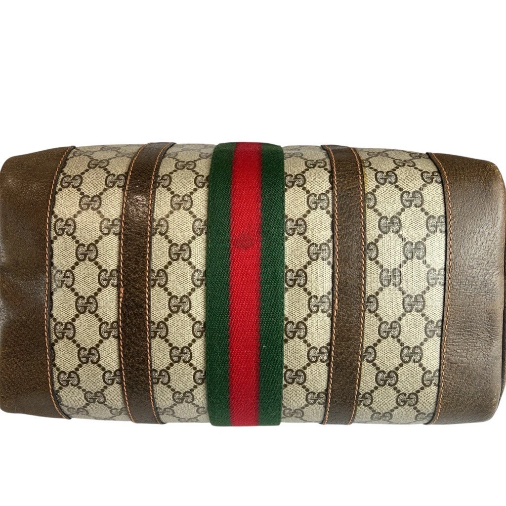 Authentic Gucci GG Marmont V Stitch Suede Chain Shoulder Bag