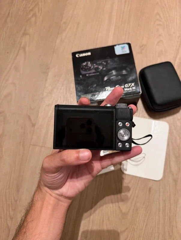 Canon G7X Mark III Powershot Camera