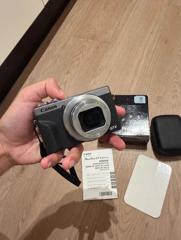 Canon G7X Mark III Powershot Camera