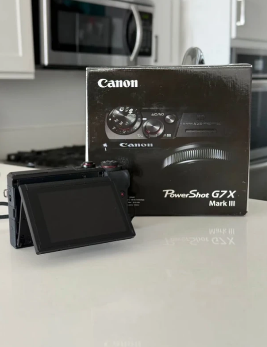 Canon G7X Mark III Powershot Camera