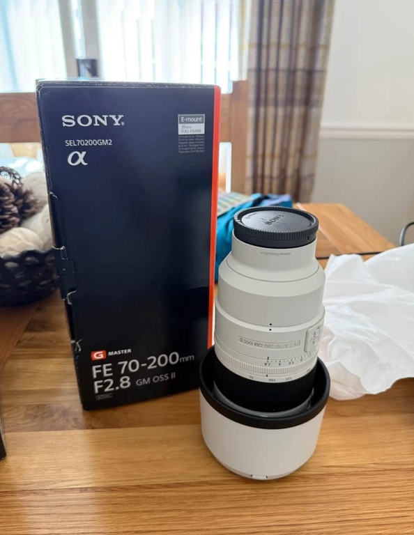 Sony A7iv Camera and 28-70mm Lens with 70-200mm Lens