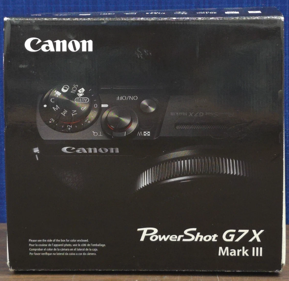 Canon PowerShot G7 X Mark III - 20.1MP Point & Shoot Digital Camera - Black