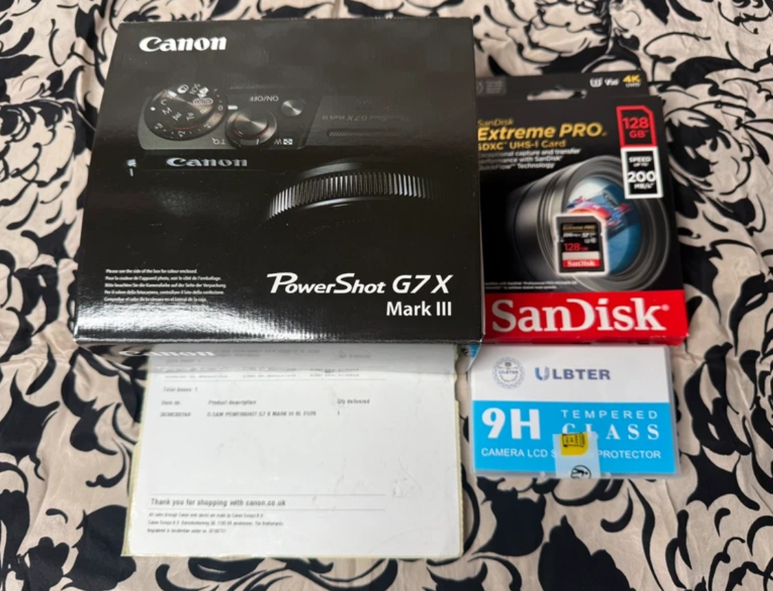 Canon PowerShot G7X Mark III