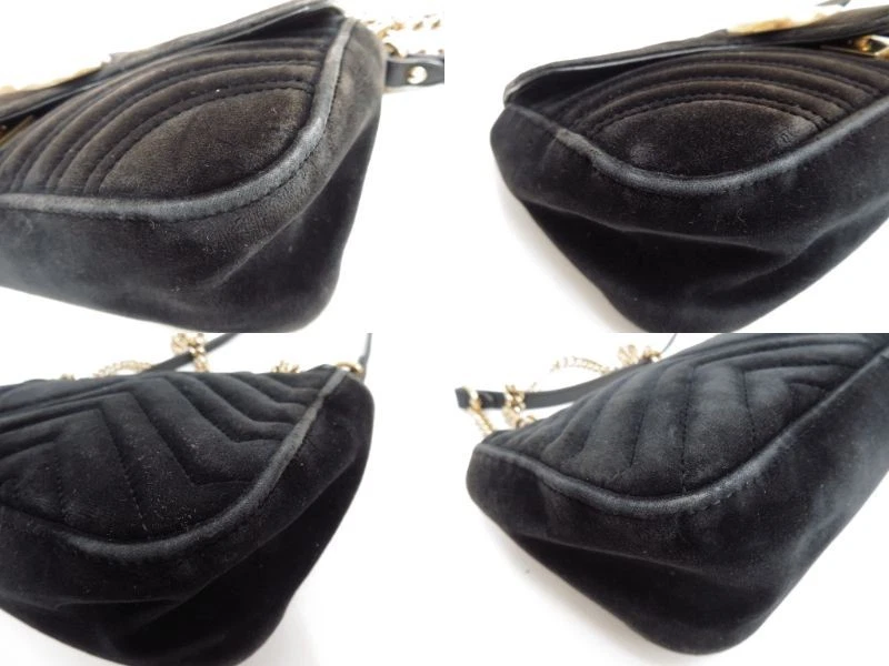 Gucci Vintage GG PVC Leather Sherry Line Mini Boston Bag Authenticity From Japan