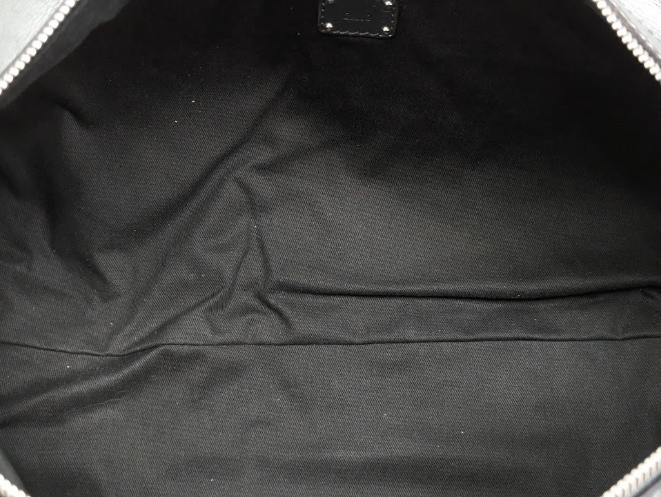 Chloe Paddington Leather Boston Bag Padlock Key Metal Gray Silver Authentic