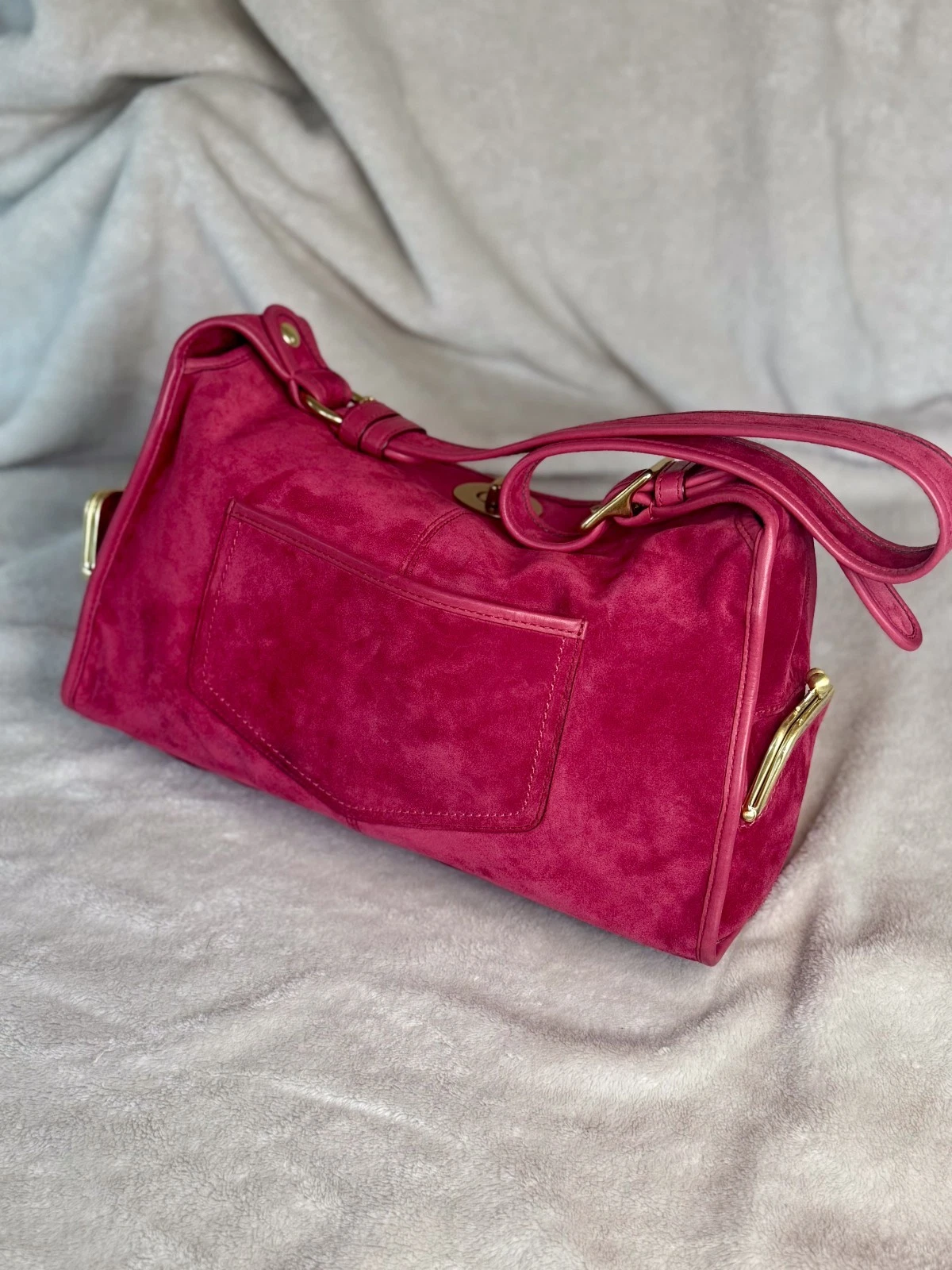 Coach 12797 Raspberry Bleecker Haversack Bag Limited Edition Rare Vintage 2008