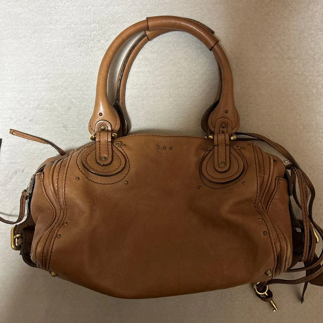 DDP Rare Chloe Betty Paddington Leather y2k bag with pockets