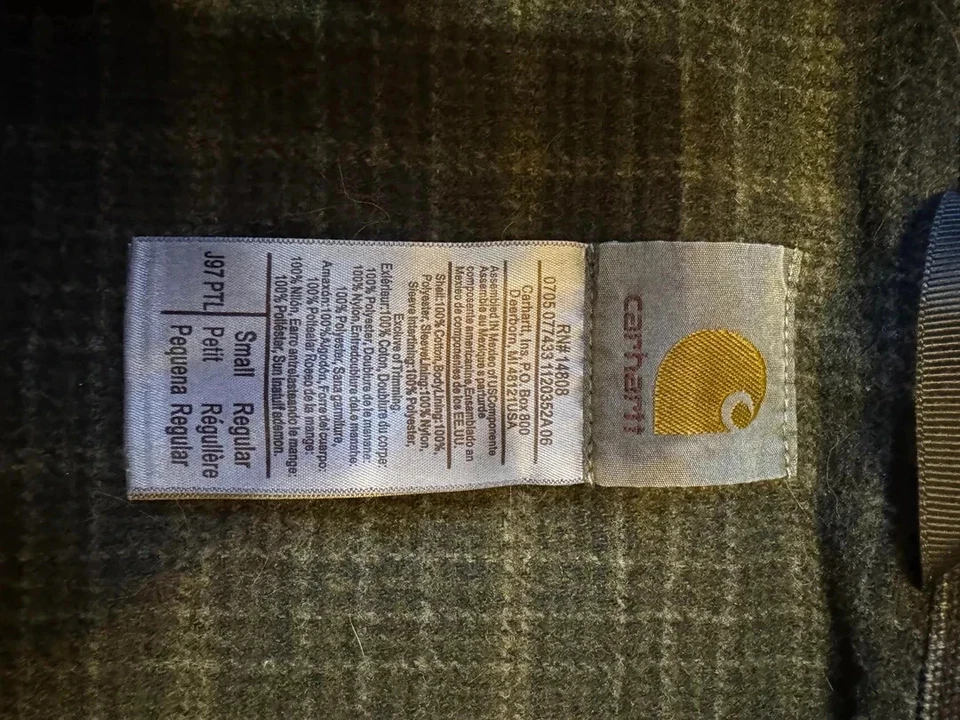 NEW AUTHENTIC Carhartt "Detroit" Workwear Jacket