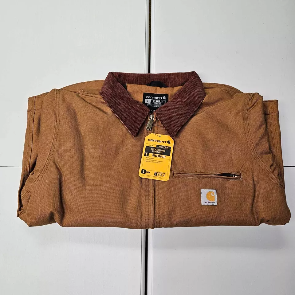 Carhartt Duck Detroit Jacket New With Tags