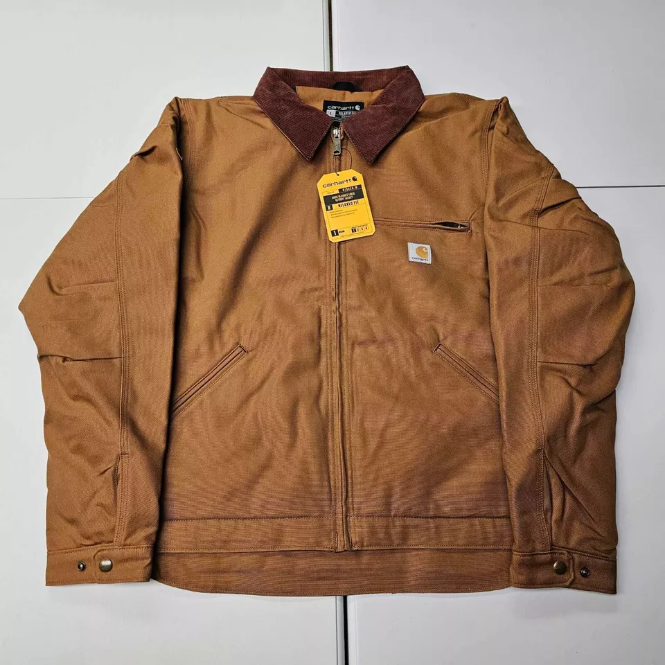 Carhartt Duck Detroit Jacket New With Tags