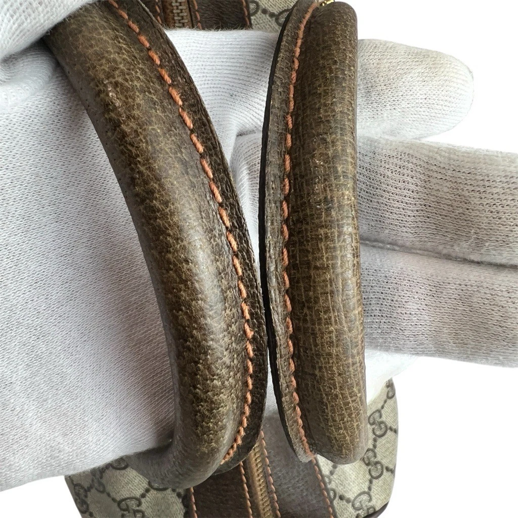 Authentic Gucci GG Marmont V Stitch Suede Chain Shoulder Bag