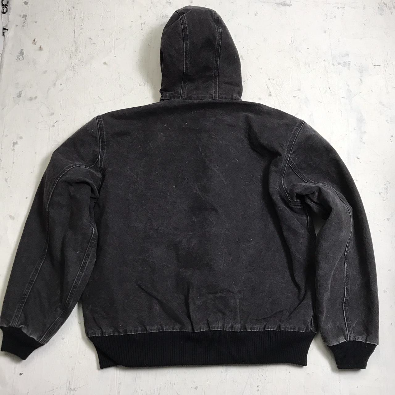 Carhartt Men's Black and Grey Coat