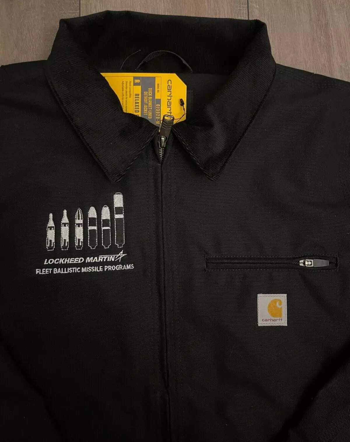 Lockheed Martin ICBM Carhartt Duck Detroit Jacket