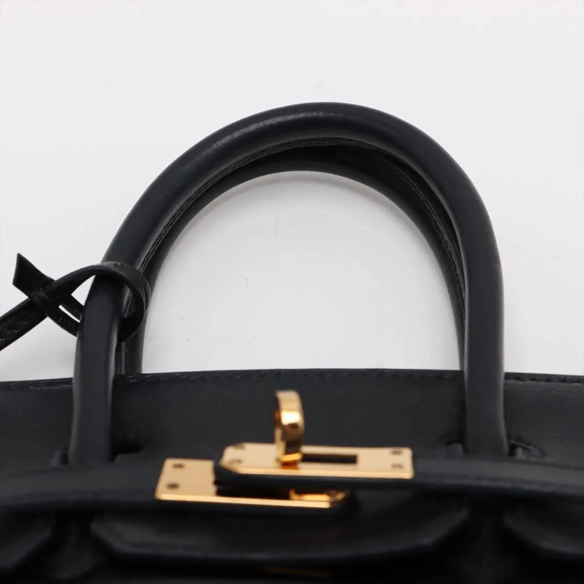 HERMES Birkin 35 Courchevel Handbag Rouge Vif Square B (1998)