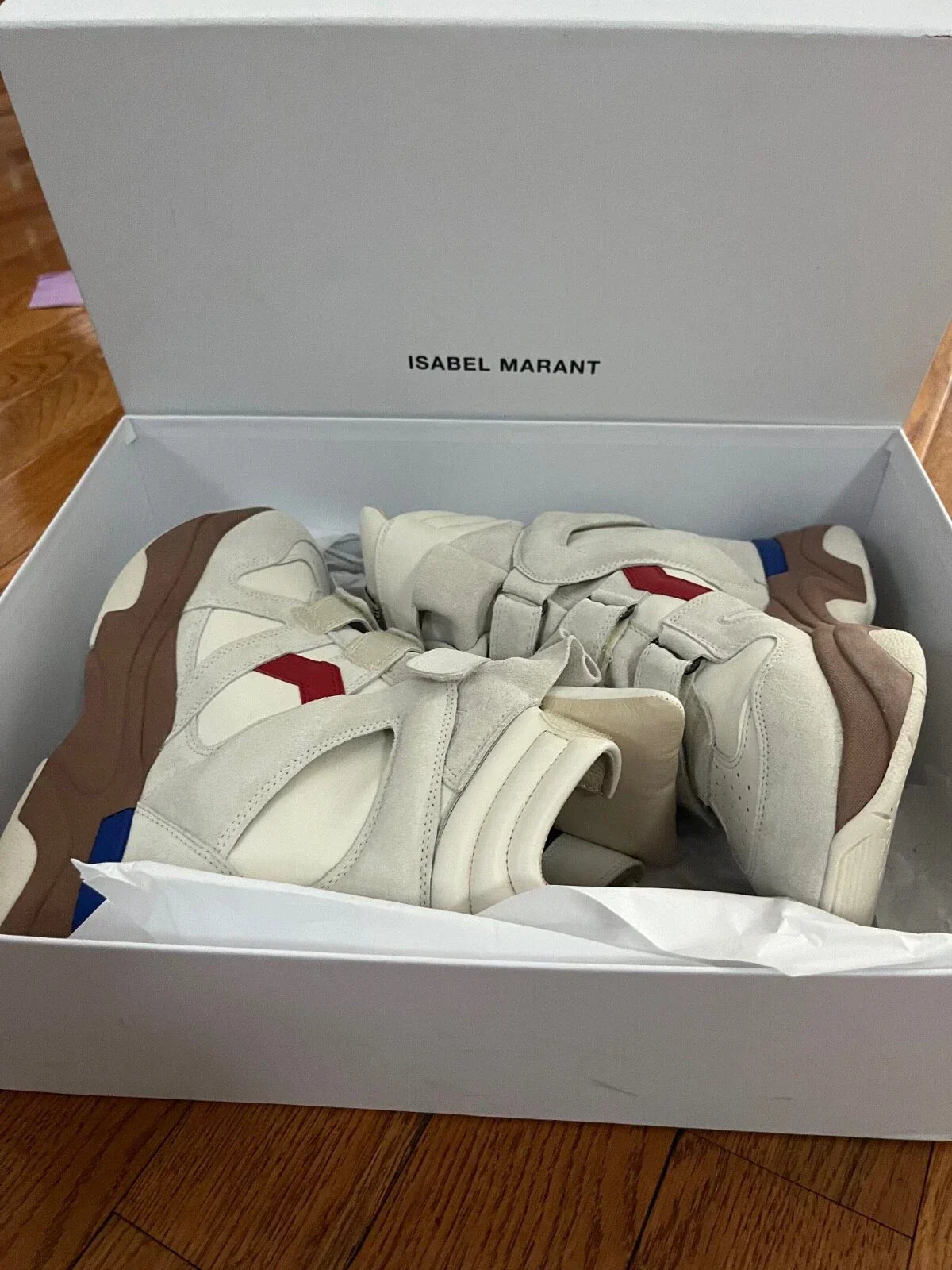 isabel marant sneakers BALSKEE SNEAKERS balskee high-top leather wedge